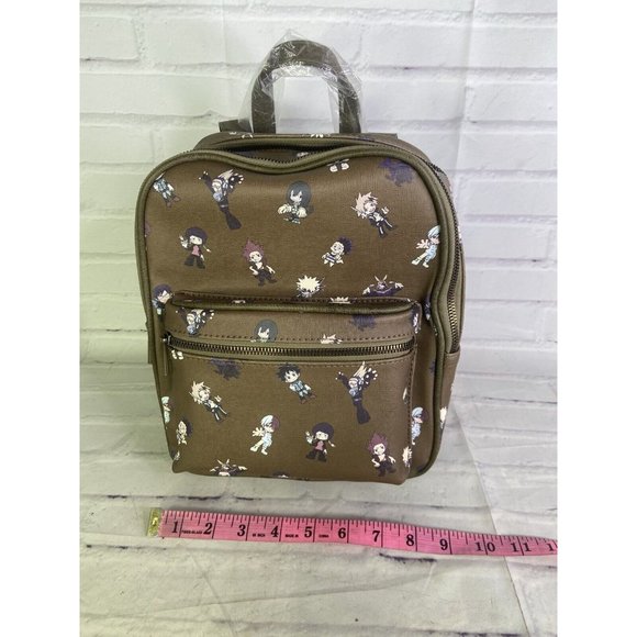 My Hero Academia Chibi Characters All Over Print Mini Backpack Bag BoxLunch NEW main image 11